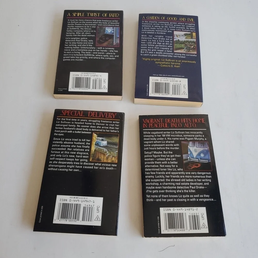 4 LORA ROBERTS PB Lot MYSTERY MURDER CROPS UP MURDER Mile‎ High Marketplace NOS